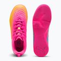 Dětské kopačky PUMA Future 9 Play IT Jr poison pink/puma wht/sun stream/bright aqua/puma blk 3