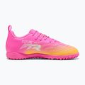 Dětské kopačky PUMA Future 9 Play TT poison pink/puma white/sun stream/bright aqua/puma black 2