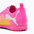 Dětské kopačky PUMA Future 9 Play TT poison pink/puma white/sun stream/bright aqua/puma black 7