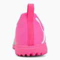 Dětské kopačky PUMA Future 9 Play TT poison pink/puma white/sun stream/bright aqua/puma black 6