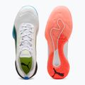 Boty na házenou PUMA Eliminate Nitro 4 Game On puma white/glowing red/ultra blue 12