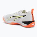 Boty na házenou PUMA Eliminate Nitro 4 Game On puma white/glowing red/ultra blue 3