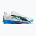 Boty na házenou PUMA Accelerate Nitro SQD 4 Game On puma white/glowing red/ultra blue 9