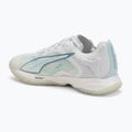 Dámské boty na házenou PUMA Accelerate Nitro SQD 4 Game On puma white/baltic sea blue/fresh water 3