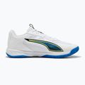 Boty na házenou PUMA Accelerate Turbo 4 Game On puma white/glowing red/ultra blue 9