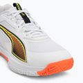 Boty na házenou PUMA Accelerate Pro 4 Game On puma white/glowing red/ultra blue 7