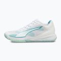 Házenkářské boty PUMA Accelerate Pro 4 Game On puma white/baltic sea blue/fresh water