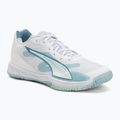 Házenkářské boty PUMA Accelerate Pro 4 Game On puma white/baltic sea blue/fresh water