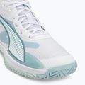 Házenkářské boty PUMA Accelerate Pro 4 Game On puma white/baltic sea blue/fresh water 7