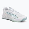 Házenkářské boty PUMA Accelerate Pro 4 Game On puma white/baltic sea blue/fresh water