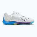 Boty na házenou PUMA Vantage Nitro Game On puma white/glowing red/ultra blue 9