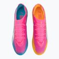 Kopačky PUMA Ultra 6 Match FG/AG poison pink/puma white/sun stream/bright aqua/puma black 5