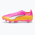 Kopačky PUMA Ultra 6 Match FG/AG poison pink/puma white/sun stream/bright aqua/puma black