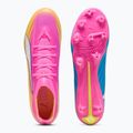 Kopačky PUMA Ultra 6 Match FG/AG poison pink/puma white/sun stream/bright aqua/puma black 5