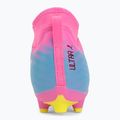 Dětské kopačky PUMA Ultra 6 Match+ LL FG/AG Jr poison pink/puma white/sun stream/bright aqua/puma black 6