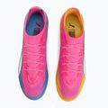 Kopačky PUMA Ultra 6 Pro FG/AG poison pink/puma white/sunstream/bright aqua/puma black 5