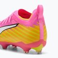 Dětské kopačky PUMA Ultra 6 Pro Jr FG/AG poison pink/puma white/sunstream/bright aqua/puma black 5