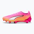 Kopačky PUMA Ultra 6 Ultimate FG poison pink/puma wht/sun stream/bright aqua/puma blk