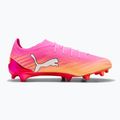 Kopačky PUMA Ultra 6 Ultimate FG poison pink/puma wht/sun stream/bright aqua/puma blk 2