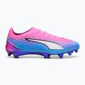 Kopačky PUMA Ultra 6 Ultimate FG poison pink/puma wht/sun stream/bright aqua/puma blk 3
