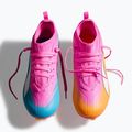 Dětské kopačky PUMA Ultra 6 Match FG/AG Jr poison pink/puma white/sun stream/bright aqua/puma black 6