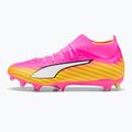 Kopačky PUMA Ultra 6 Match + FG/AG poison pink/puma wht/sun stream/bright aqua/puma blk