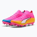 Kopačky PUMA Ultra 6 Match + FG/AG poison pink/puma wht/sun stream/bright aqua/puma blk 4
