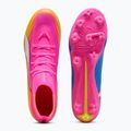 Kopačky PUMA Ultra 6 Match + FG/AG poison pink/puma wht/sun stream/bright aqua/puma blk 5