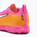 Dětské kopačky PUMA Ultra 6 Play TT Jr poison pink/puma wht/sun stream/bright aqua/puma blk 6