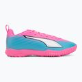 Dětské kopačky PUMA Ultra 6 Play TT Jr poison pink/puma wht/sun stream/bright aqua/puma blk 2