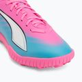 Dětské kopačky PUMA Ultra 6 Play TT Jr poison pink/puma wht/sun stream/bright aqua/puma blk 7