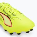 Dětské kopačky PUMA Ultra 6 Play FG/AG Jr yellow alert/puma black/glowing red/lime squeeze 7