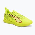 Dětské kopačky PUMA Ultra 6 Play IT Jr yellow alert/puma black/glowing red/lime squeeze