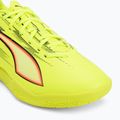 Dětské kopačky PUMA Ultra 6 Play IT Jr yellow alert/puma black/glowing red/lime squeeze 7
