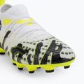 Dětské kopačky PUMA Future 9 Match Creativity Fg/Ag Jr yellow alert/mint jelly/puma white/puma black 7