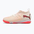 Dětské kopačáky PUMA Future 9 Match TT+ Mid Jr sugared almond/puma white/ultra red/puma black