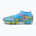 Kopačky PUMA Future 9 Match Advanced Level FG/AG puma white/blue glimmer/pink glimmer/yellow alert