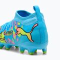 Dětské kopačáky PUMA Future 9 Match Advanced Level FG/AG Jr puma white/blue glimmer/pink glimmer/yellow alert 6