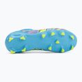 Dětské kopačky PUMA Future 9 Match Advanced Level FG/AG Jr puma white/blue glimmer/pink glimmer/yellow alert 4
