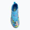 Dětské kopačky PUMA Future 9 Match Advanced Level FG/AG Jr puma white/blue glimmer/pink glimmer/yellow alert 5