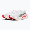 Pánské běžecké boty PUMA Deviate Nitro 4 puma white/ultra red 3