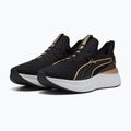 Dámské boty PUMA Softride Sabrina Polished Chrome puma black/puma white/puma gold 3