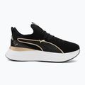 Dámské boty PUMA Softride Sabrina Polished Chrome puma black/puma white/puma gold 2
