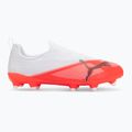 Dětské kopačky PUMA Ultra 7 Match LL FG/AG Jr ultra red/puma black/puma white 2