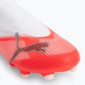 Dětské kopačky PUMA Ultra 7 Match LL FG/AG Jr ultra red/puma black/puma white 7