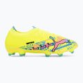 Kopačky PUMA Ultra Nitro 7 Match Advanced Level FG/AG puma white/blue glimmer/pink glimmer/yellow alert 2