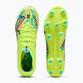 Kopačky PUMA Ultra Nitro 7 Match Advanced Level FG/AG puma white/blue glimmer/pink glimmer/yellow alert 3