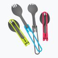 Skládací příbory MSR Folding Utensils Spork 4 ks red/grey/blue 2