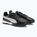 PUMA King Match TT pánské kopačky puma black/puma white 4