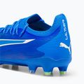 PUMA Ultra Ultimate FG/AG pánské kopačky ultra blue/puma white/pro green 10